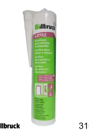 Satisfait Ou Remboursé Mastic acrylique peintres blanc - ILLBRUCK LD702