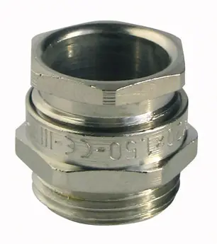 Presse-étoupe ISOCAP + Ecrou - ISO 63 - n°13 - laiton nickelé - IP66 - lot de 1 Dernier Modèle